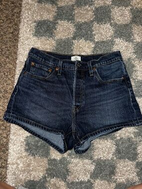 Levi's Dark Indigo Women's Denim Shorts